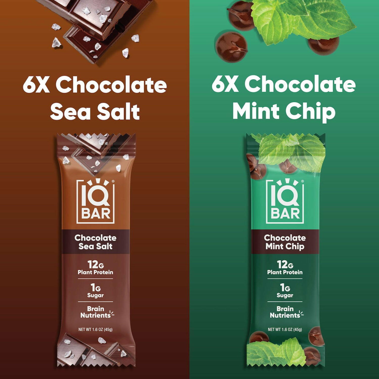 IQBAR Protein Bar Variety Pack, 12 ct.