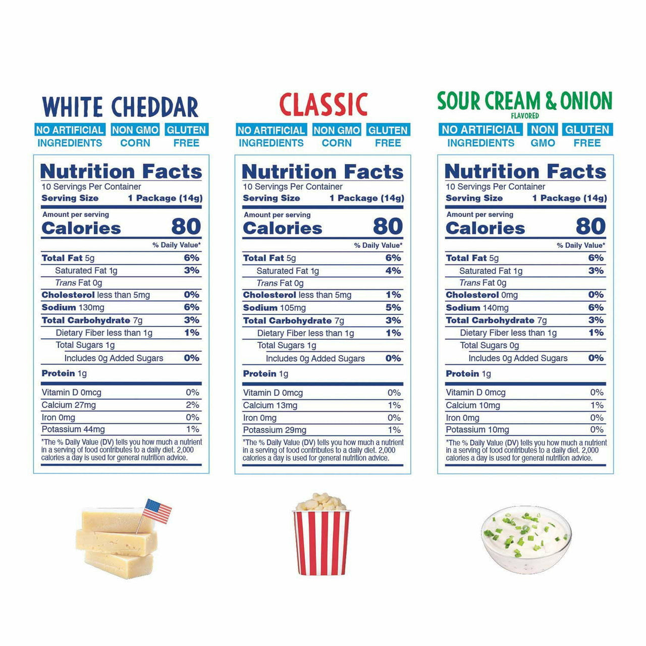 Like Air Puffcorn Variety Pack, 0.5 oz., 30 pk.