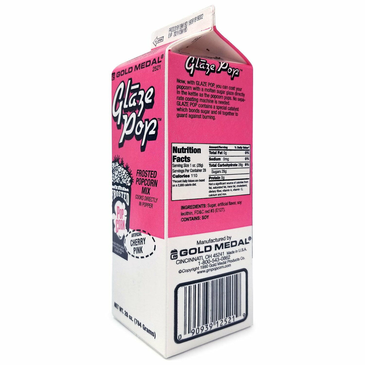 Gold Medal Blue Raspberry & Cherry Glaze Pop 2 pk.