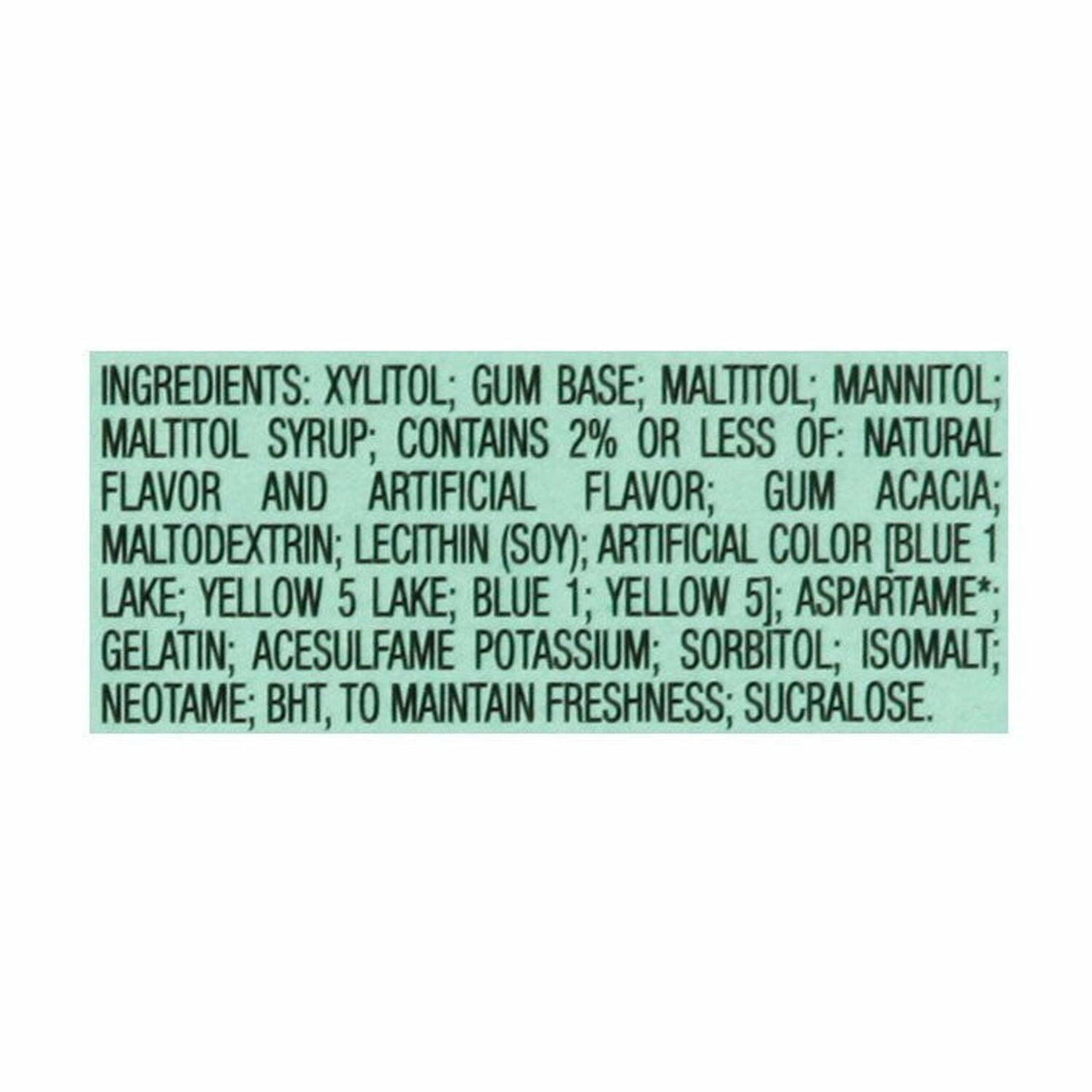 ICE BREAKERS Ice Cubes Spearmint Sugar Free Chewing Gum, 40 pcs., 4 pk.