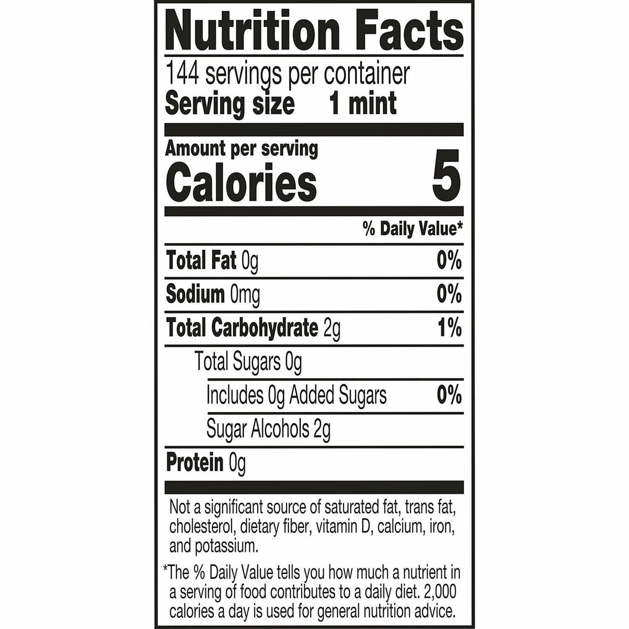 BREATH SAVERS Wintergreen Sugar Free Breath Mints Rolls, 0.75 oz., 24 ct.