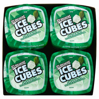 ICE BREAKERS Ice Cubes Spearmint Sugar Free Chewing Gum, 40 pcs., 4 pk.