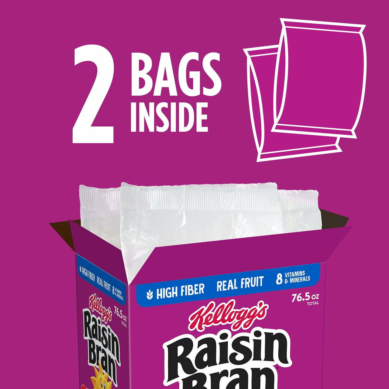 Raisin Bran Cereal, 76.5 oz.