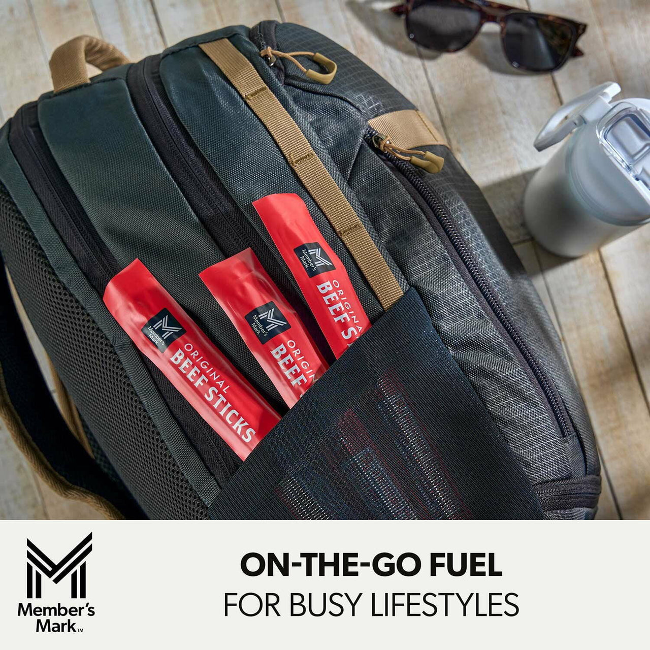 Member's Mark Original Grassfed Beef Snack Sticks 1 oz., 12 pk.