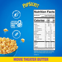 Pop Secret Movie Theater Butter Microwave Popcorn, 3 oz., 30 pk.