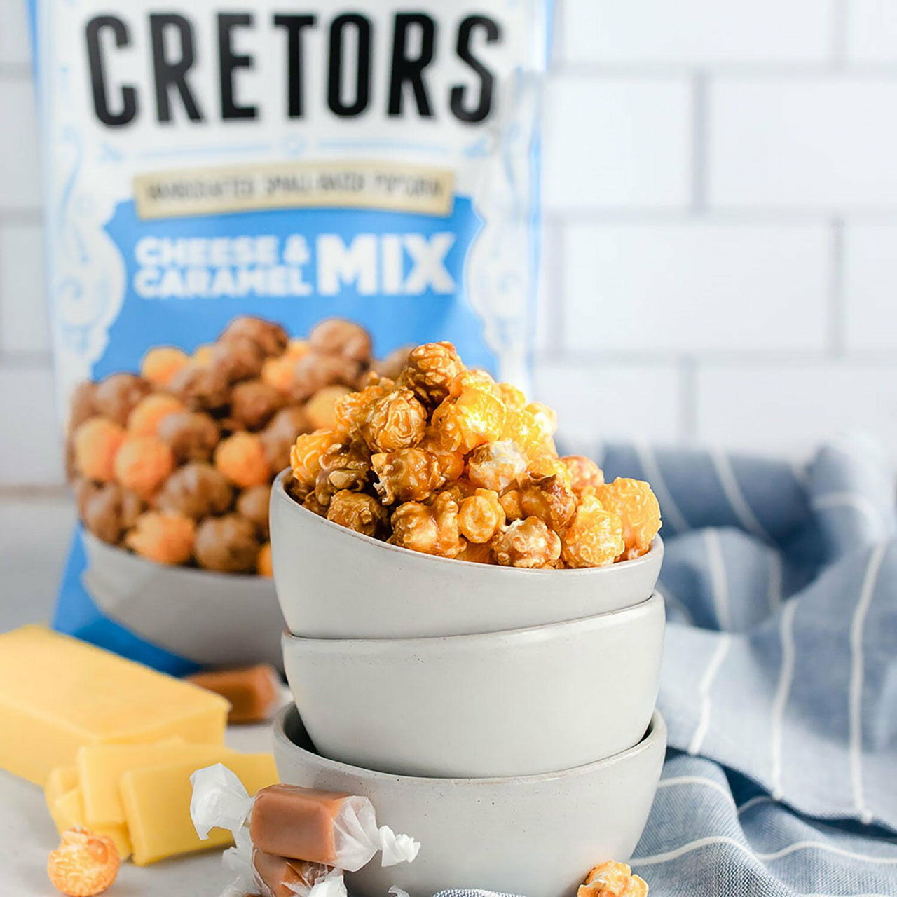 CRETORS Cheese & Caramel Flavored Popcorn Mix, 23.5 oz.