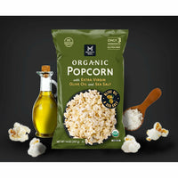 Member's Mark Organic Sea Salt Popcorn with Extra Virgin Olive Oil, 14 oz.