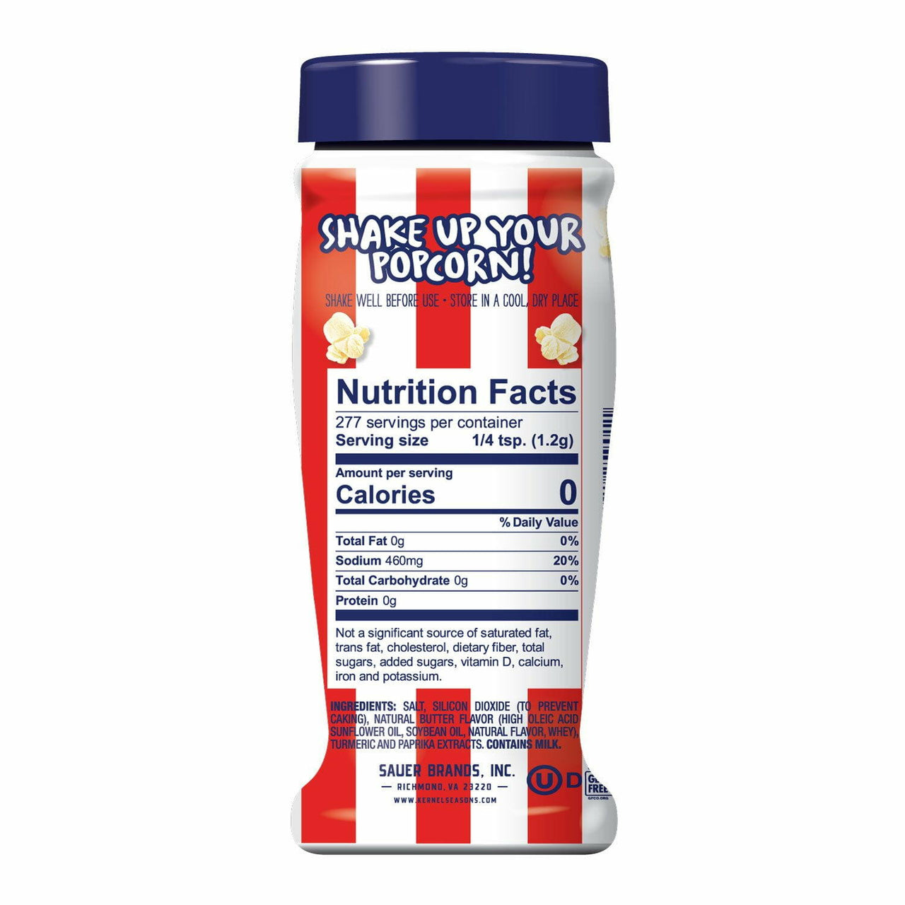 Kernel Season's Flavored Popcorn Seasoning, Movie Theater Butter Salt, 11.75  oz.