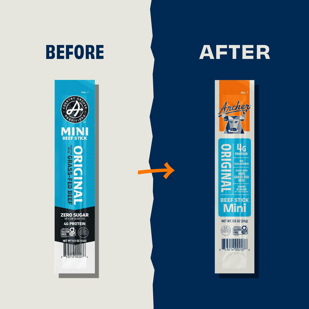 Archer Original Mini Beef Sticks, 0.5 oz, 24 pk.