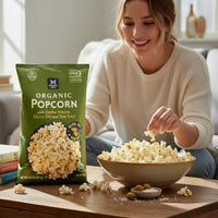 Member's Mark Organic Sea Salt Popcorn with Extra Virgin Olive Oil, 14 oz.