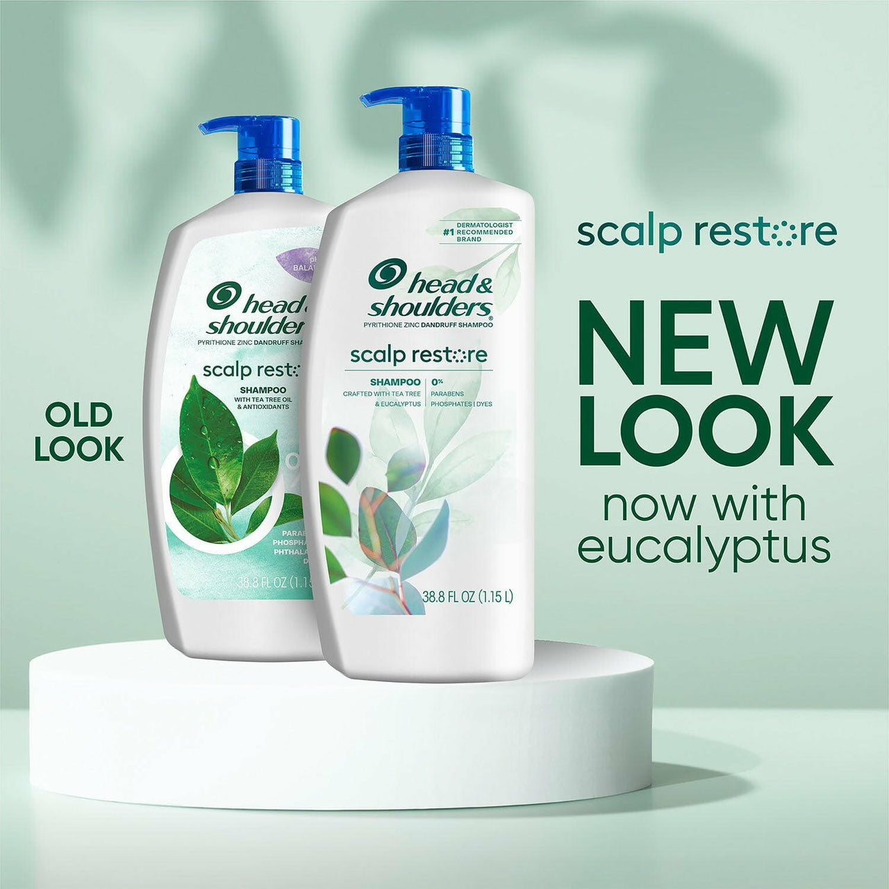 Head & Shoulders Scalp Restore Shampoo, 38.8 fl. oz.