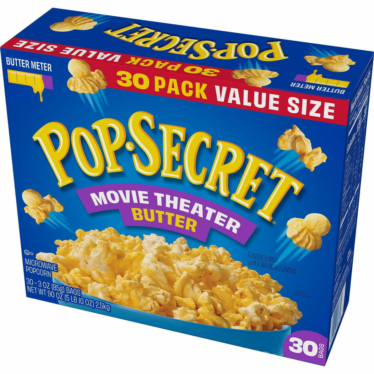 Pop Secret Movie Theater Butter Microwave Popcorn, 3 oz., 30 pk.