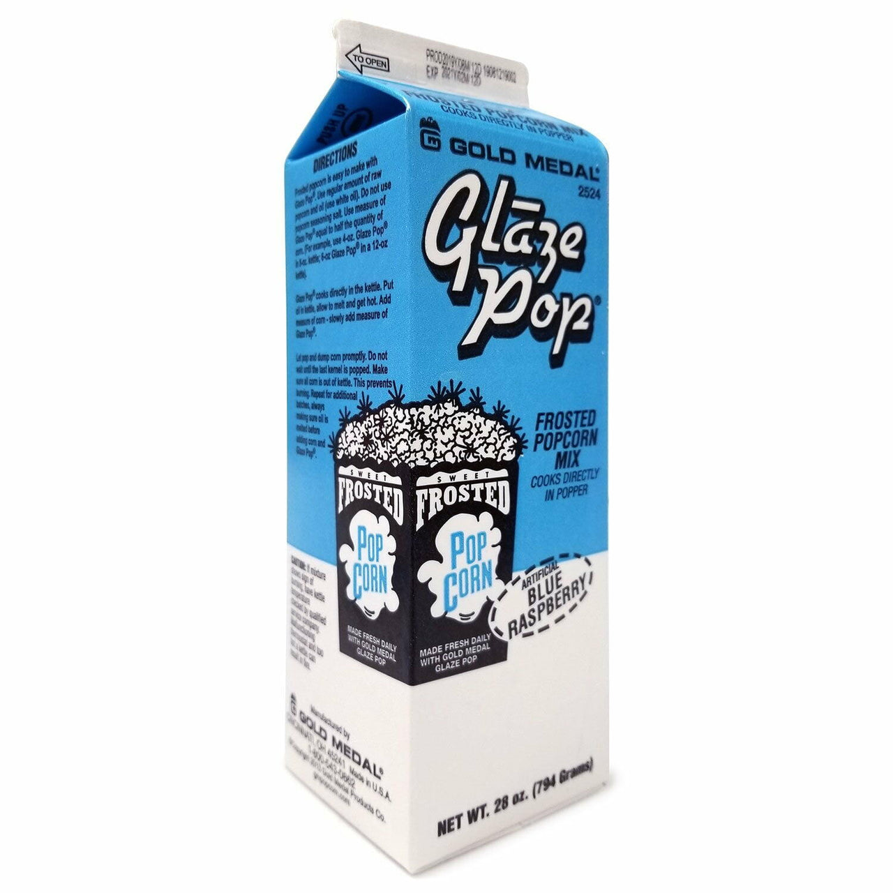 Gold Medal Blue Raspberry & Cherry Glaze Pop 2 pk.