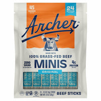 Archer Original Mini Beef Sticks, 0.5 oz, 24 pk.