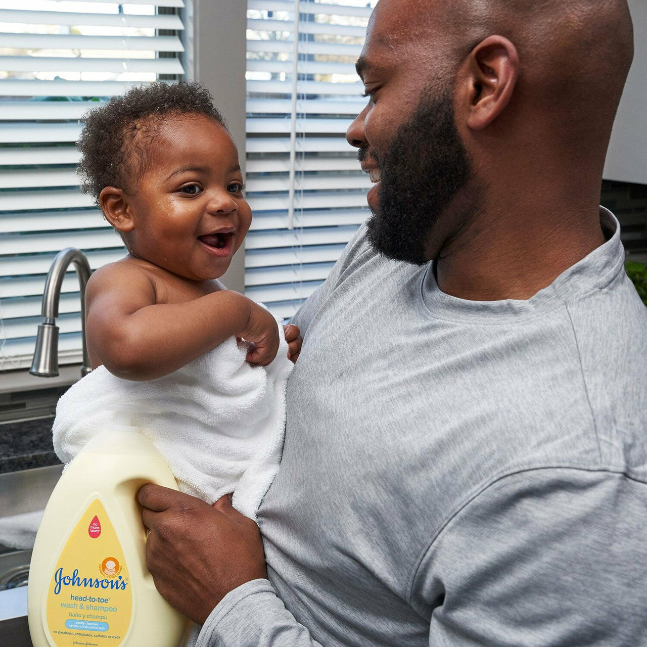 Johnson's Head-To-Toe Wash & Shampoo, 33.8 fl. oz.