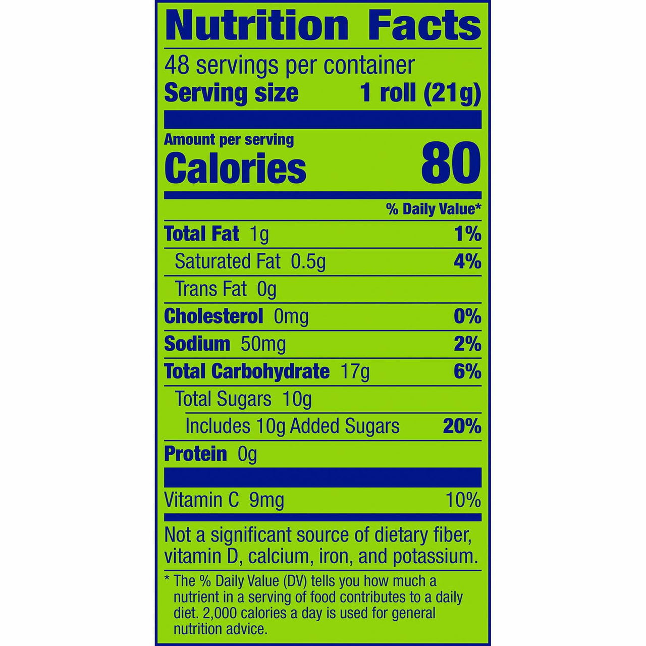 Fruit By The Foot Tie-Dye Fruit Flavored Snacks Variety Pack, 0.75 oz., 48 pk.