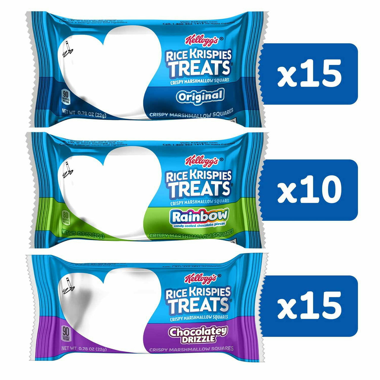 Rice Krispies Treats Variety Pack, 40 ct.