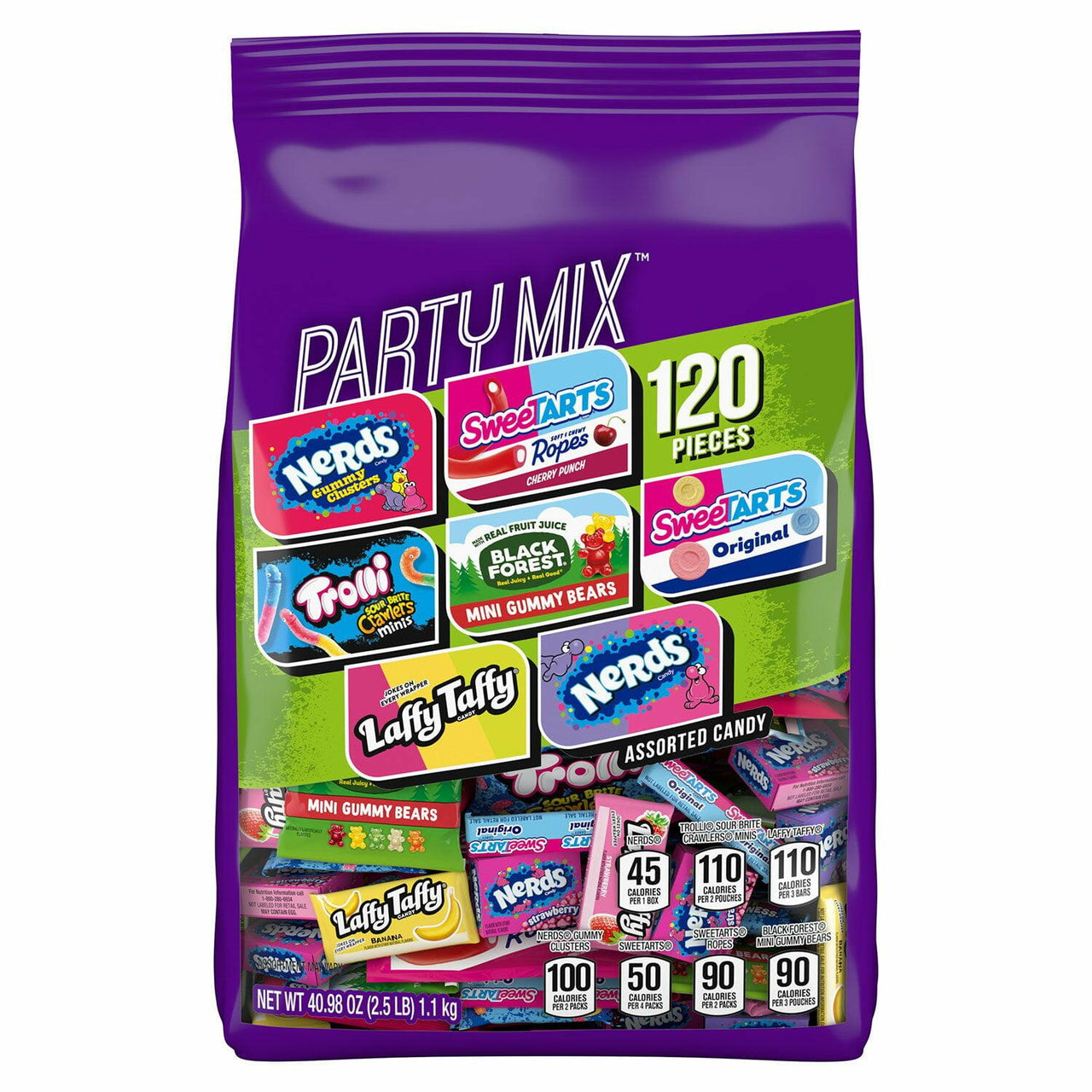 Ferrara Assorted Party Mix, Variety Mix Bag, 40.9 oz, 120 pcs.