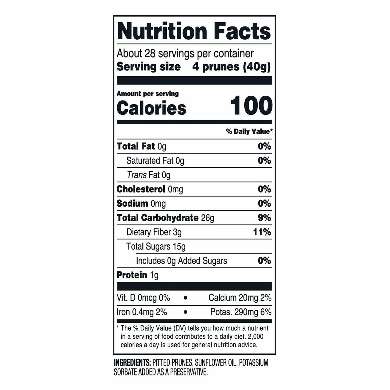 Member's Mark Dried Pitted Prunes, 40 oz.