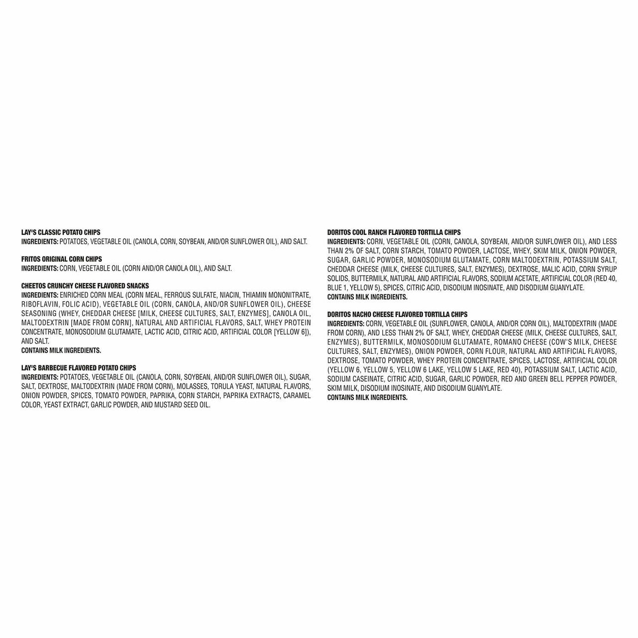 Frito-Lay Variety Pack Chips, 30 pk.