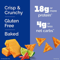 Quest Tortilla Style 18-20g Protein Chip Variety Pack, Chili Lime and Nacho Cheese 14 ct.
