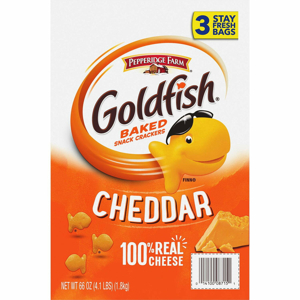 Pepperidge Farm Goldfish Crackers, 22 oz., 3 pk.