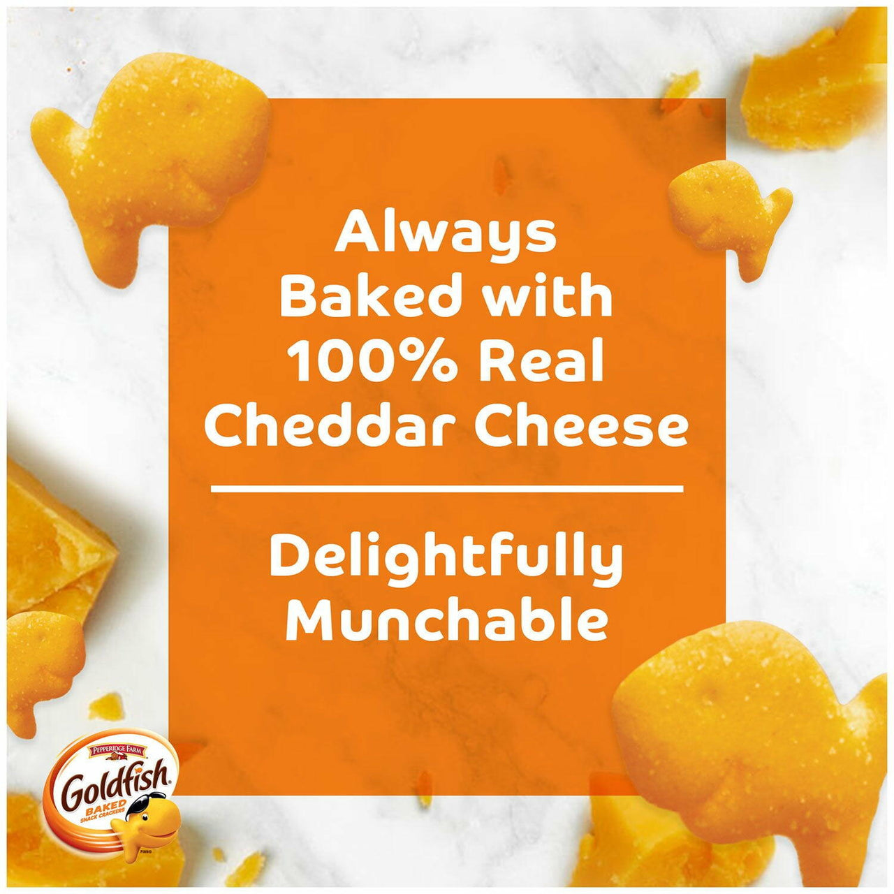 Pepperidge Farm Goldfish Crackers, 22 oz., 3 pk.