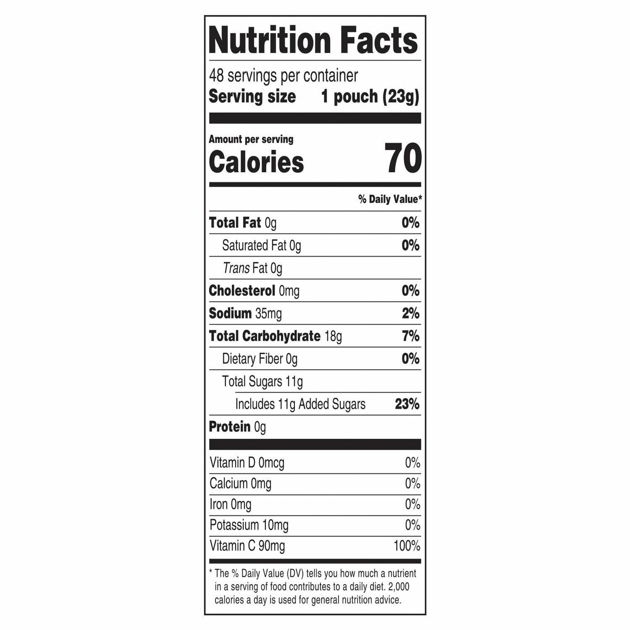 Member’s Mark Organic Fruit Snacks, 48 ct.