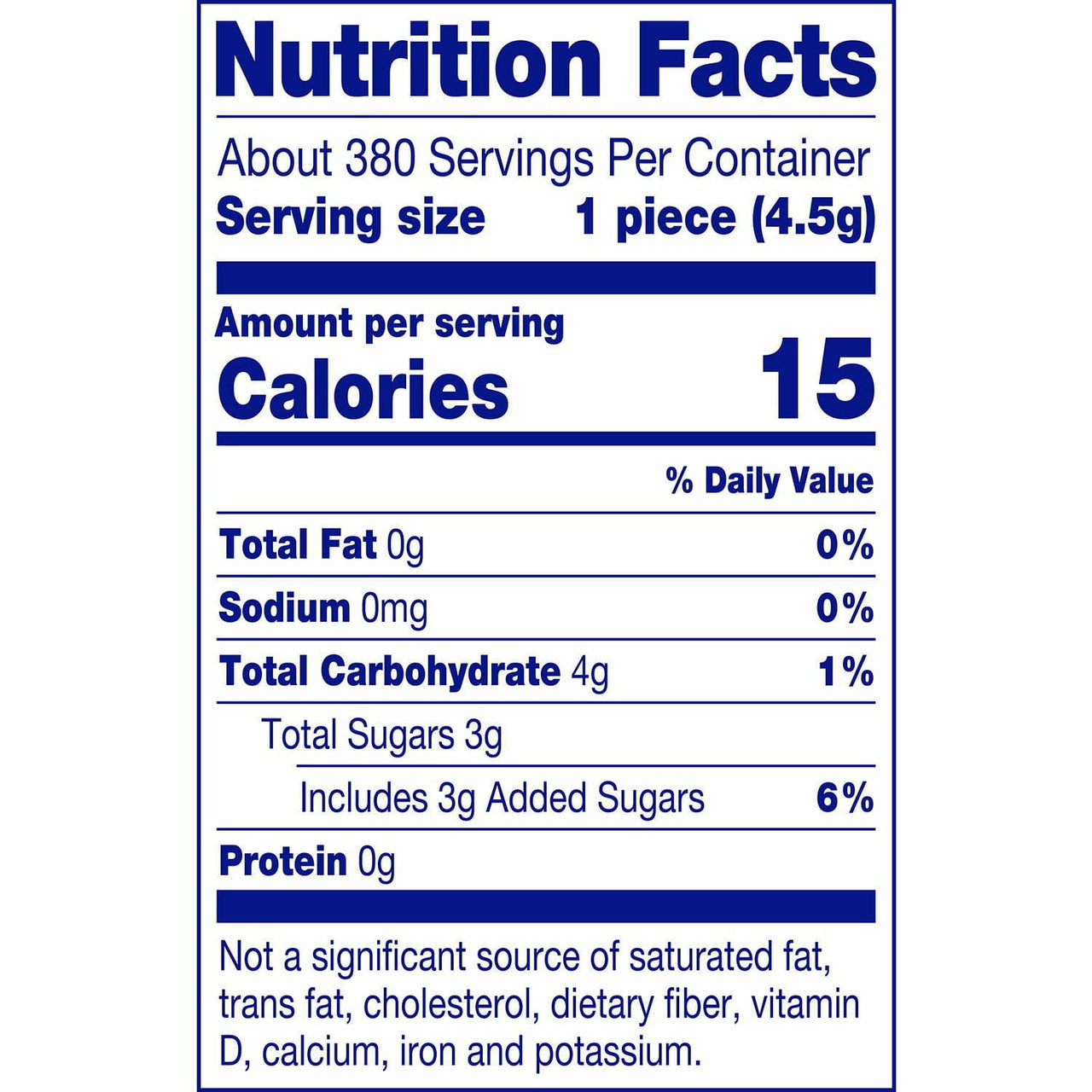 Dubble Bubble Bubble Gum, 380 pcs.