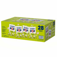 SkinnyPop Original Popcorn Snack Bags, 0.65 oz., 28 pk.