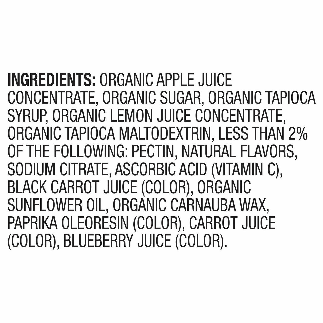 Member’s Mark Organic Fruit Snacks, 48 ct.