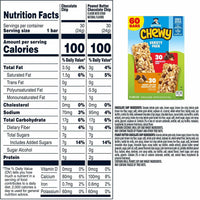 Quaker Chewy Granola Bar, Variety Pack, 60 ct.