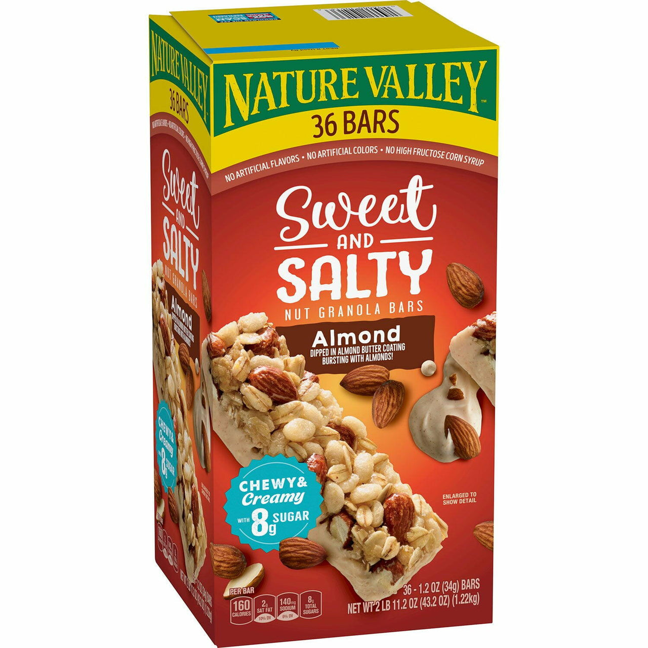 Nature Valley Sweet and Salty Nut Almond Granola Bars, 36 ct.