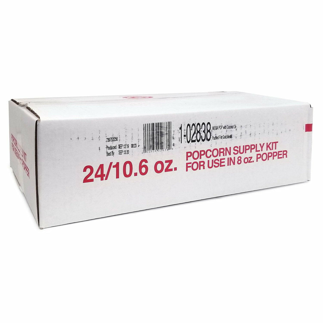Gold Medal Mega Pop Popcorn Kit, 10.6 oz., 24 pk.