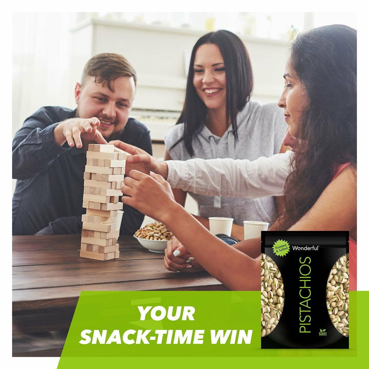 Wonderful Roasted & Salted Pistachios, 48 oz.