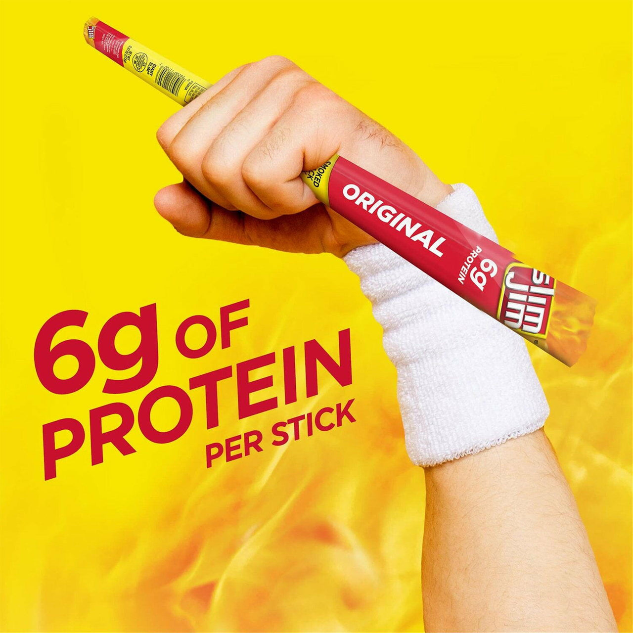 Slim Jim Giant Smoked Meat Sticks, Original Flavor, 0.97 oz., 24 pk.