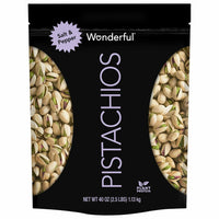 Wonderful Salt & Pepper Pistachios, 40 oz.