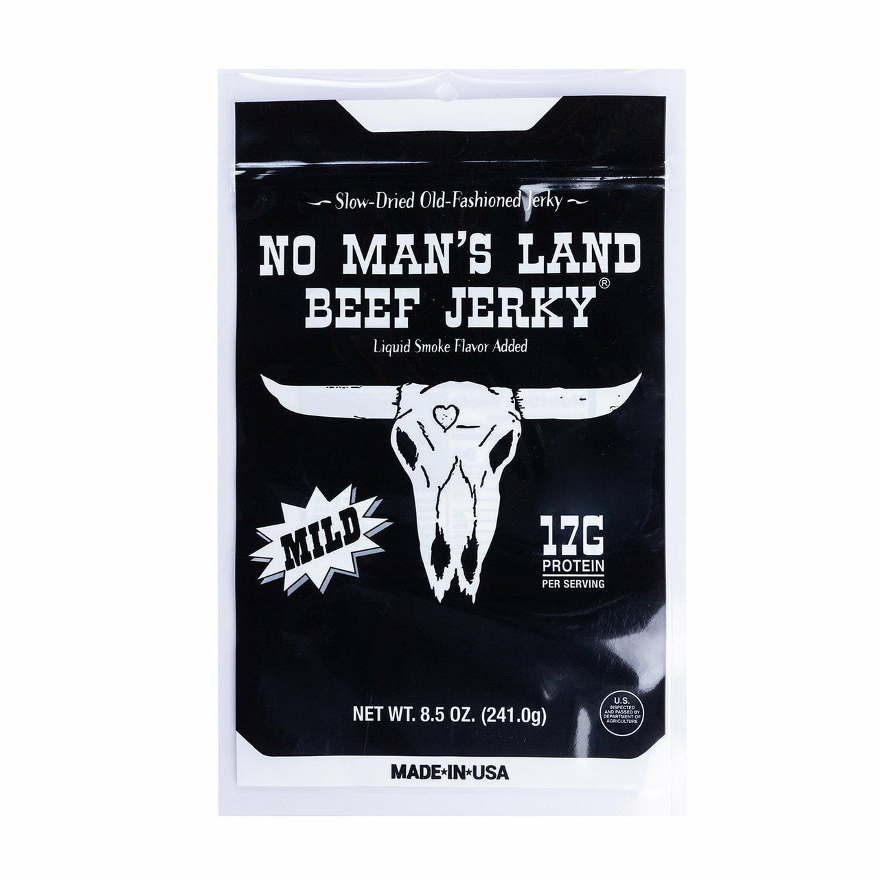 No Man's Land Mild Beef Jerky, 8.5 oz.
