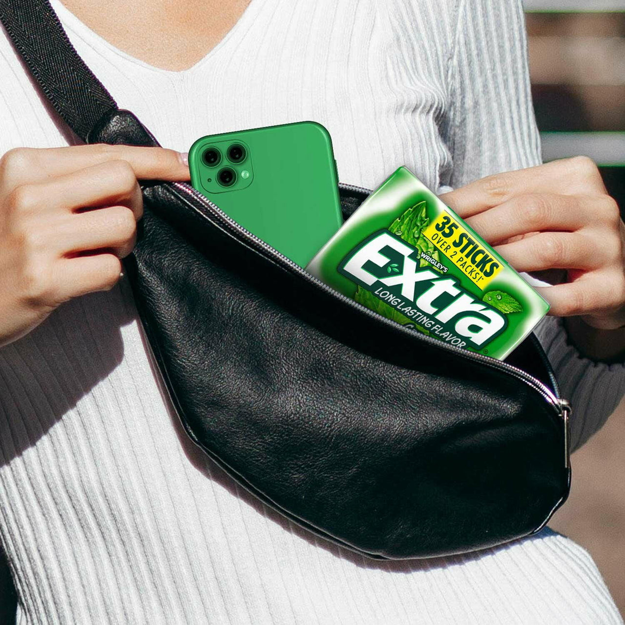 Extra Spearmint Sugar-Free Gum, 35 pcs., 6 pk.