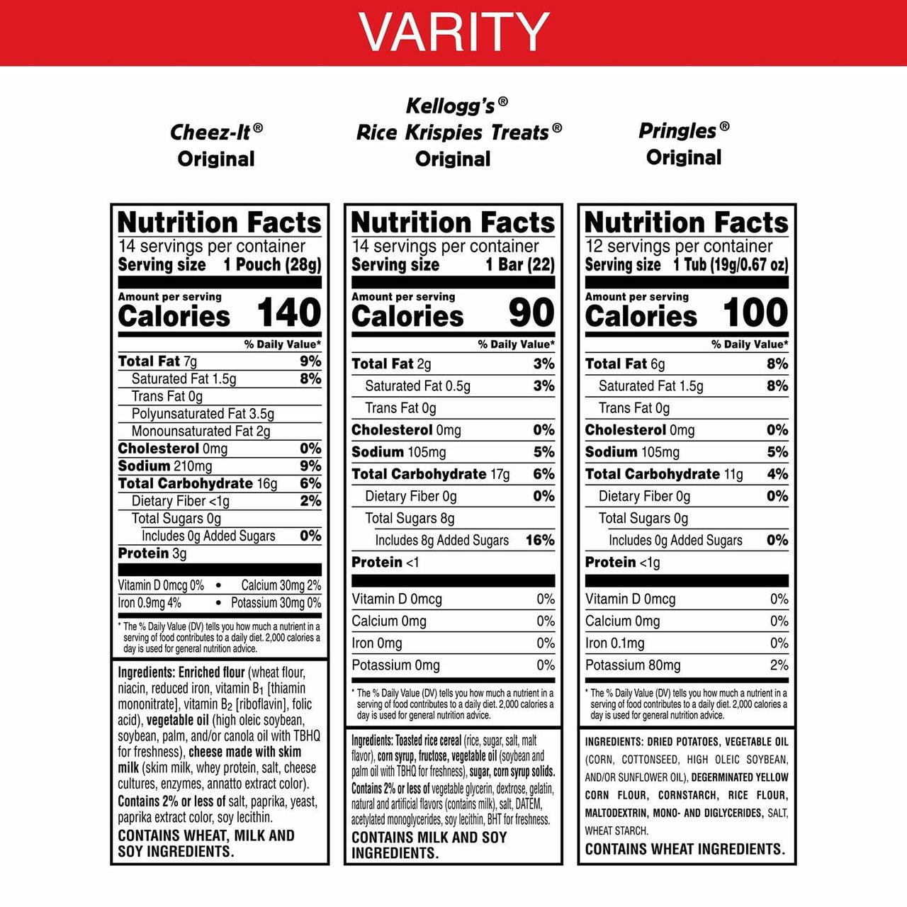 Kellogg's Classic Snack Mix Variety Pack, 40 ct.