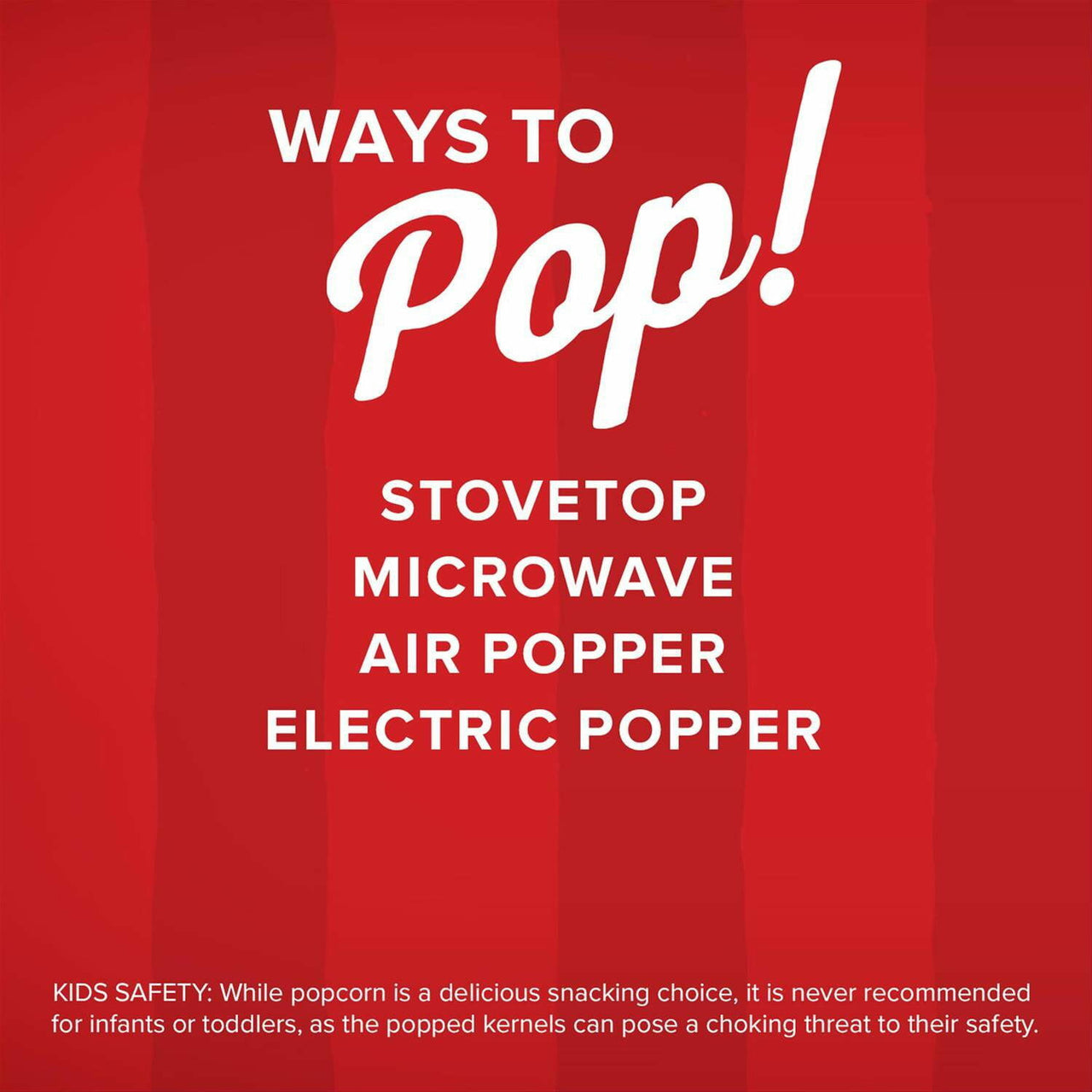 Orville Redenbacher’s Original Gourmet Popcorn Kernels 8 lbs.