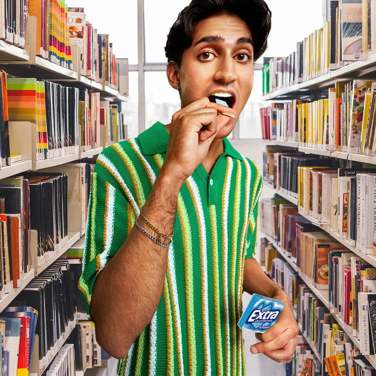 Extra Peppermint Sugar Free Chewing Gum, 15 pcs., 10 pk.