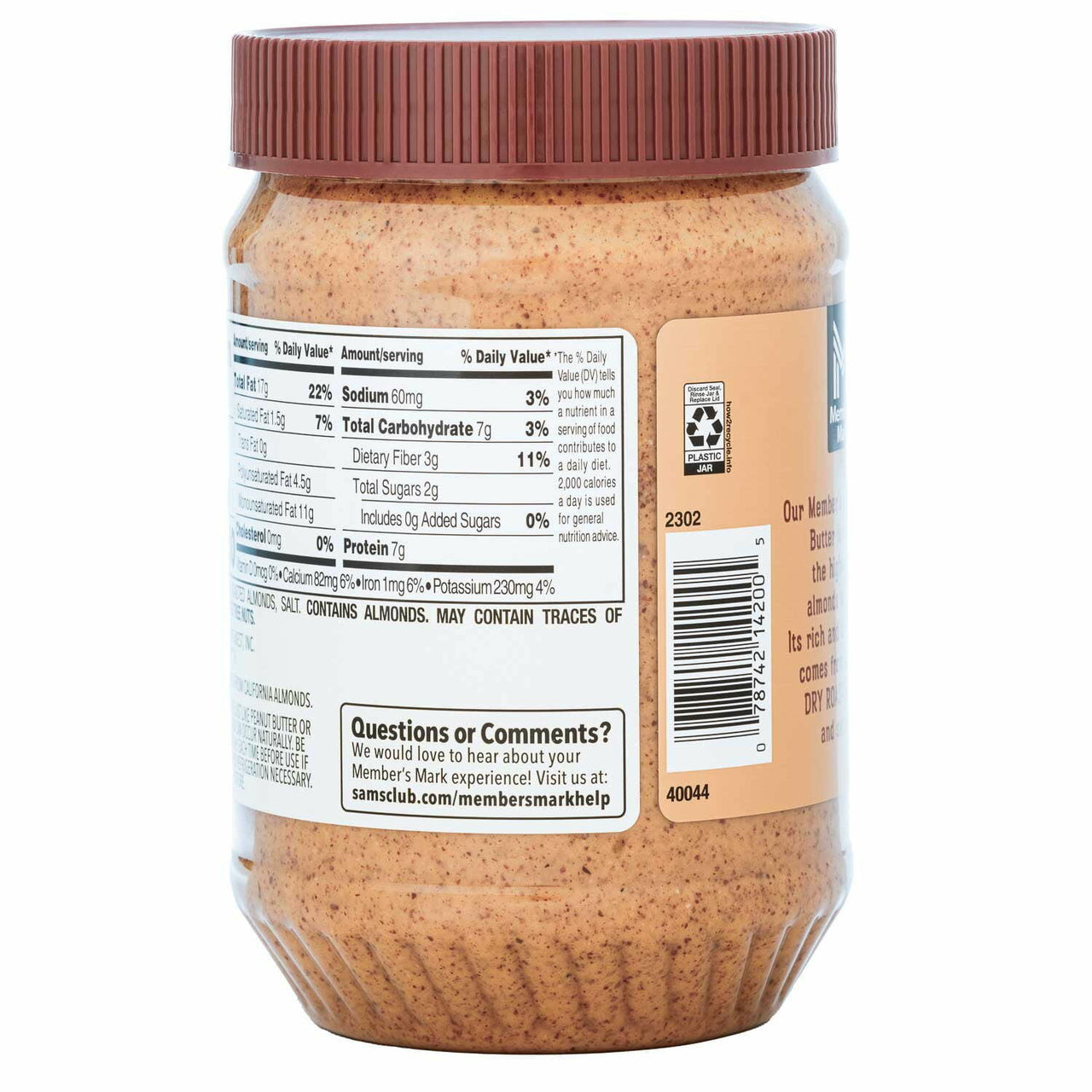 Member's Mark Almond Butter, 24 oz.
