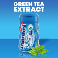 Mentos Pure Fresh Mint, Sugar-Free Chewing Gum, 50 pcs., 4 pk.