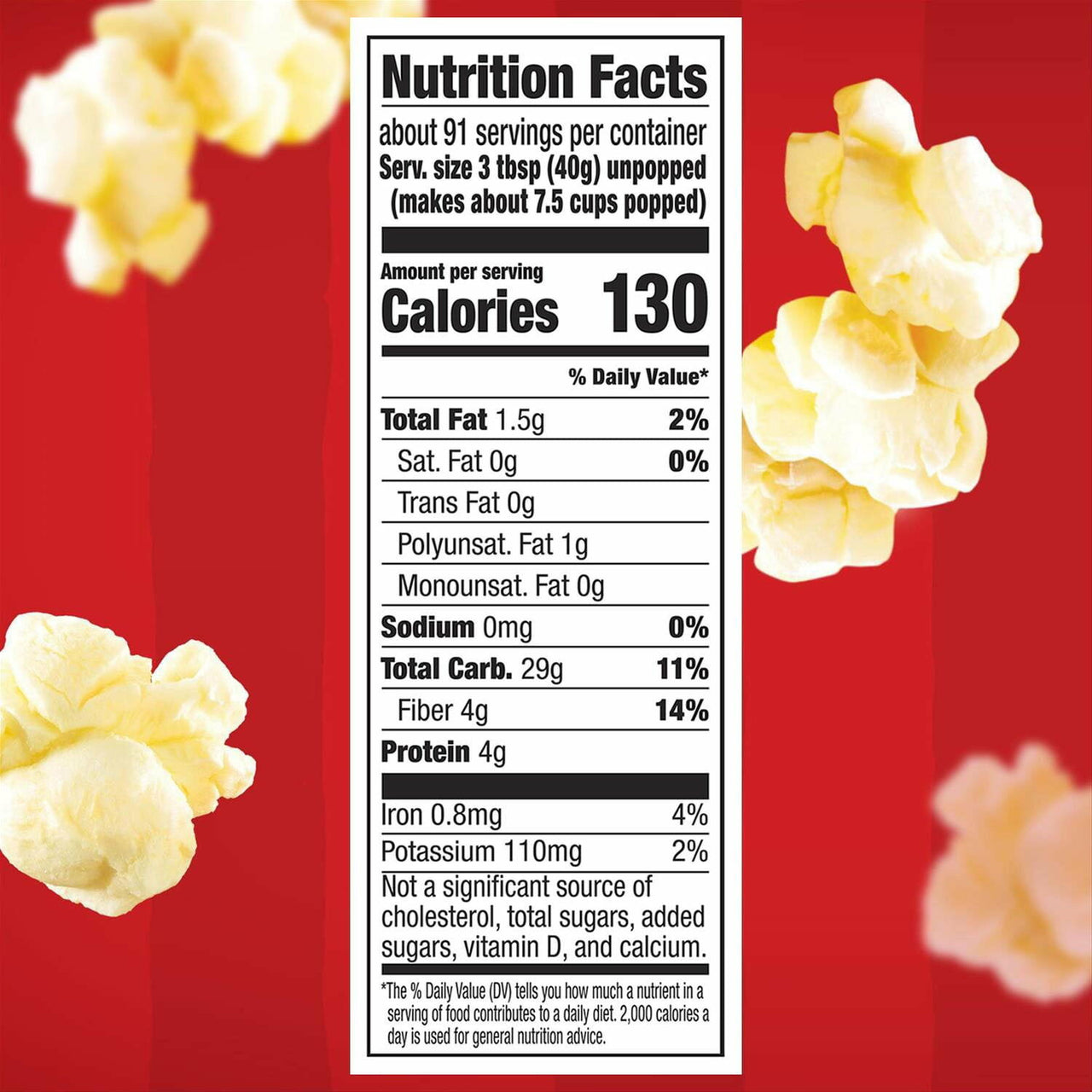 Orville Redenbacher’s Original Gourmet Popcorn Kernels 8 lbs.