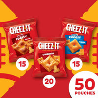 Cheez-It Game Time Mix Variety Pack, 1 oz., 50 pk.