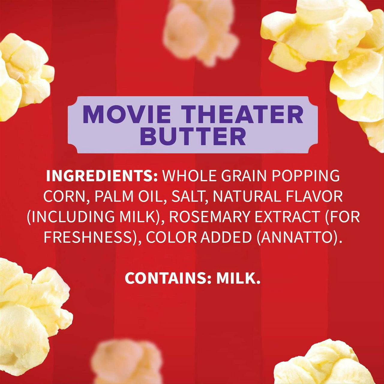 Orville Redenbacher's Movie Butter Microwave Popcorn, Mini Bags, 1.5 oz., 36 pk.
