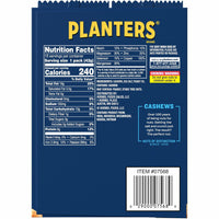 Planters Salted Cashews, 1.5 oz., 18 pk.