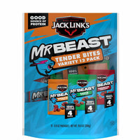Jack Link's MrBeast Jerky Bites Variety Pack, 0.9 oz., 12 pk.