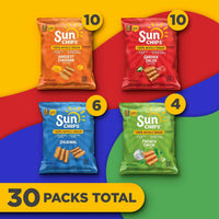 SunChips Whole Grain Variety Pack Chips, 30 pk.
